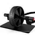 Nonslip ABS Black Ab Wheel Roller with mat